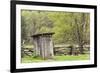 Outhouse, Pioneer Homestead, Great Smoky Mountains National Park, North Carolina-Adam Jones-Framed Photographic Print