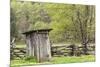 Outhouse, Pioneer Homestead, Great Smoky Mountains National Park, North Carolina-Adam Jones-Mounted Photographic Print