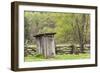 Outhouse, Pioneer Homestead, Great Smoky Mountains National Park, North Carolina-Adam Jones-Framed Photographic Print