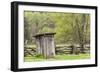 Outhouse, Pioneer Homestead, Great Smoky Mountains National Park, North Carolina-Adam Jones-Framed Photographic Print