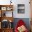 Outhouse Sitting Behind the Barn on a Farm-Bob Landry-Photographic Print displayed on a wall