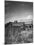 Outhouse Sitting Behind the Barn on a Farm-Bob Landry-Mounted Photographic Print