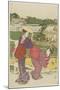 Outing at Muko Jima, 1787-Torii Kiyonaga-Mounted Giclee Print