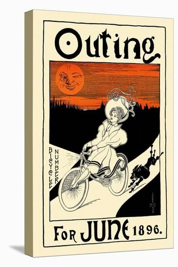 Outing Bicycle Number for June 1896-Julius A. Scotson-Clark-Stretched Canvas