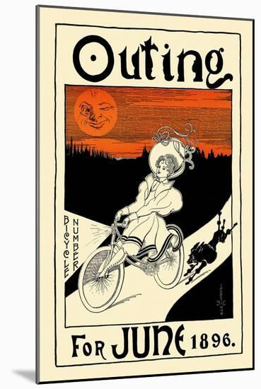 Outing Bicycle Number for June 1896-Julius A. Scotson-Clark-Mounted Art Print