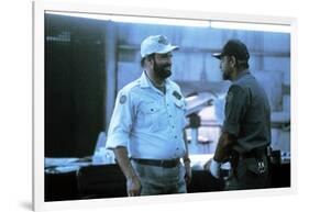 OUTLAND by PeterHyams with Peter Boyle and Sean Connery en, 1981 (photo)-null-Framed Photo