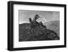 Outlaw in the American West-Frederick Remington-Framed Photographic Print