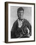 Outlaw Jesse James Portrait Photograph-Lantern Press-Framed Art Print