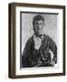 Outlaw Jesse James Portrait Photograph-Lantern Press-Framed Art Print