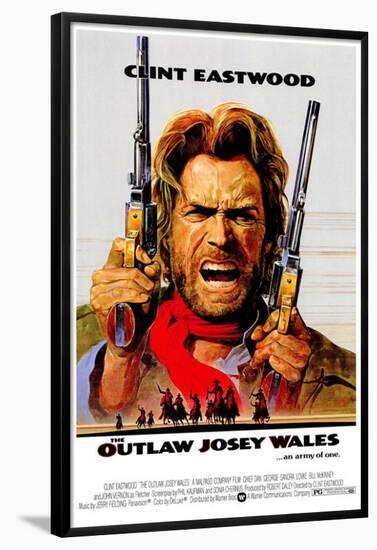 Outlaw Josey Wales-null-Framed Poster