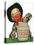 Outlaw Raids Cookie Jar, 1952-null-Stretched Canvas