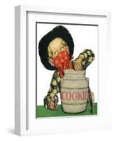 Outlaw Raids Cookie Jar, 1952-null-Framed Giclee Print