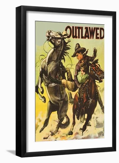 Outlawed-null-Framed Art Print