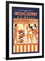 Outline of History by H.G. Wells, No. 10: Ritual-null-Framed Art Print