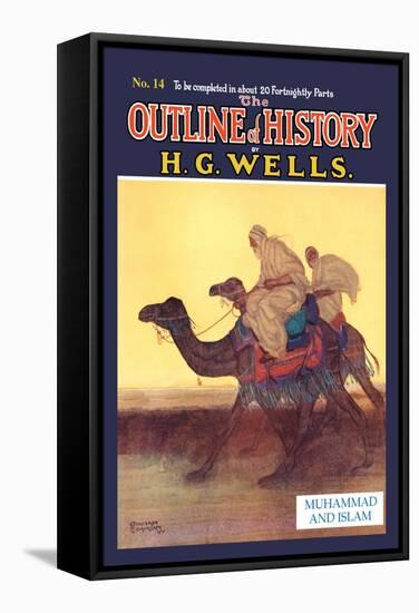 Outline of History by H.G. Wells, No. 14: Muhammad and Islam-null-Framed Stretched Canvas