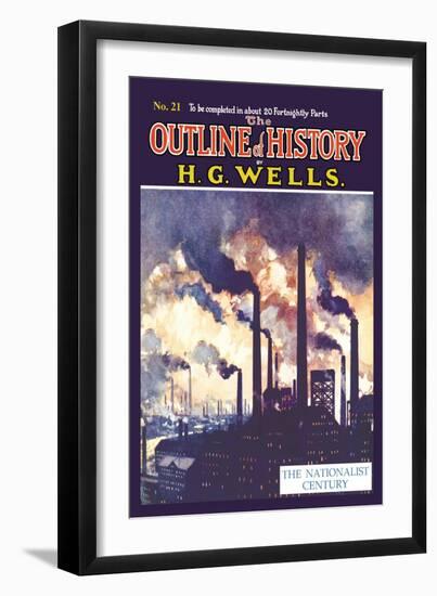 Outline of History by H.G. Wells, No. 21: The Nationalist Century-null-Framed Art Print