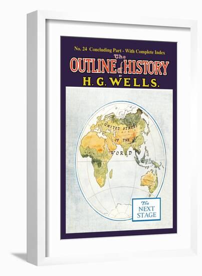 Outline of History by H.G. Wells, No. 24: The Next Stage-null-Framed Art Print