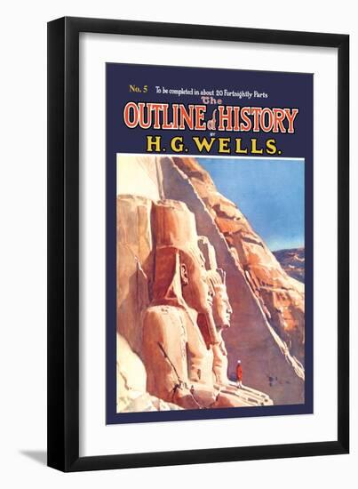 Outline of History by H.G. Wells, No. 5: Exploration-null-Framed Art Print