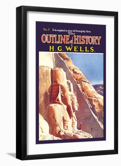 Outline of History by H.G. Wells, No. 5: Exploration-null-Framed Art Print