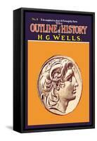 Outline of History by H.G. Wells, No. 8: Alexander-null-Framed Stretched Canvas