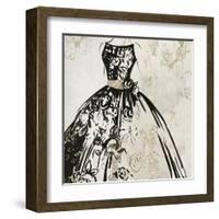 Outlined Dress-Aimee Wilson-Framed Art Print