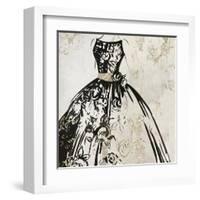 Outlined Dress-Aimee Wilson-Framed Art Print