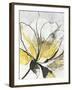 Outlined Floral I Yellow Version-Asia Jensen-Framed Art Print