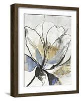 Outlined Floral I-Asia Jensen-Framed Art Print