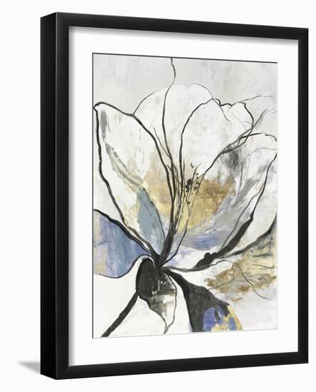 Outlined Floral I-Asia Jensen-Framed Art Print