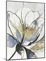 Outlined Floral I-Asia Jensen-Mounted Art Print