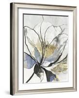 Outlined Floral I-Asia Jensen-Framed Art Print