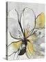 Outlined Floral II Yellow Version-Asia Jensen-Stretched Canvas