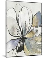 Outlined Floral II-Asia Jensen-Mounted Art Print