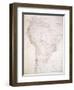 Outlines of the Physical and Political Divisions of South America, 1810-Aaron Arrowsmith-Framed Giclee Print