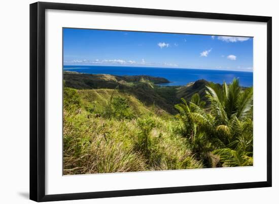 Outlook over Cetti River Valley in Guam, Us Territory, Central Pacific, Pacific-Michael Runkel-Framed Photographic Print