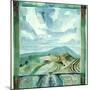 Outlook - Umbria-Michael Chase-Mounted Giclee Print