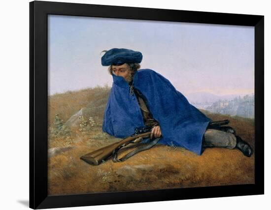 Outpost Duty, 1829-Georg Friedrich Kersting-Framed Giclee Print