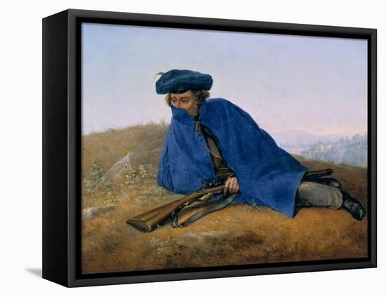 Outpost Duty, 1829-Georg Friedrich Kersting-Framed Stretched Canvas