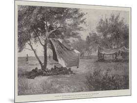 Outposts of Seaforth Highlanders Bivouacking During the Day at Modder River-Henry Charles Seppings Wright-Mounted Giclee Print