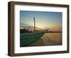 Outrigger Boat at Sunset at This Fishing Beach and Popular Tourist Surf Destination, Arugam Bay, Ea-Robert Francis-Framed Photographic Print