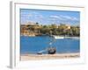 Outrigger Boat Lying on Bank of Sand, Antsanitian Beach Resort, Mahajanga, Madagascar-Michael Runkel-Framed Photographic Print