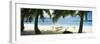 Outrigger Boat on the Beach, Aitutaki, Cook Islands-null-Framed Photographic Print