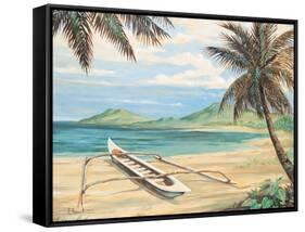 Outrigger Cove-Paul Brent-Framed Stretched Canvas