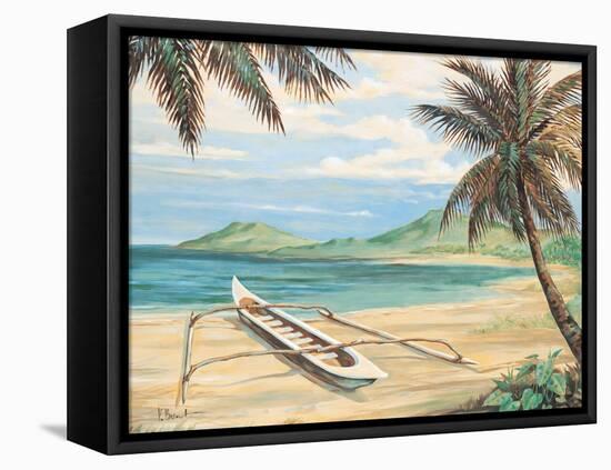 Outrigger Cove-Paul Brent-Framed Stretched Canvas