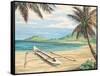 Outrigger Cove-Paul Brent-Framed Stretched Canvas