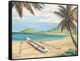 Outrigger Cove-Paul Brent-Framed Stretched Canvas