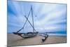 Outrigger Fishing Boat on Negombo Beach at Sunrise, Sri Lanka, Asia-Matthew Williams-Ellis-Mounted Photographic Print