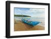 Outrigger Fishing Boat on West Beach of the Isthmus at This Major Beach Resort on the South Coast-Rob Francis-Framed Photographic Print