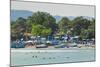 Outrigger Fishing Boats at the Town Beach of This Major South Coast Resort-Rob-Mounted Photographic Print