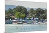 Outrigger Fishing Boats at the Town Beach of This Major South Coast Resort-Rob-Mounted Photographic Print